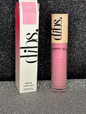 Dibs Go To Glossy Balm — Italian Soda Pink Hydrating Lip Gloss